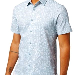 NWT LULULEMON AIRING EASY SS SHORT SLEEVE SHIRT USBC BLUE SIZE MEDIUM